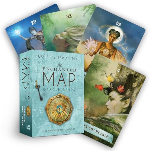 The Enchanted Map Oracle Cards: A 54-Card Oracle Deck for Love, Purpose, Healing, Magic, and Happiness - Other