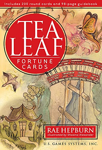 Tea Leaf Fortune Cards: 200 Round Divination Cards, 98-Page Illustrated Guidebook for Reading Tea Leaves.