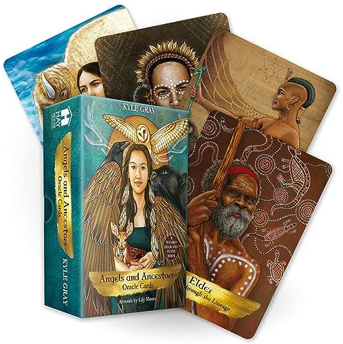 Angels and Ancestors Oracle Cards: A 55-Card Deck and Guidebook - Other