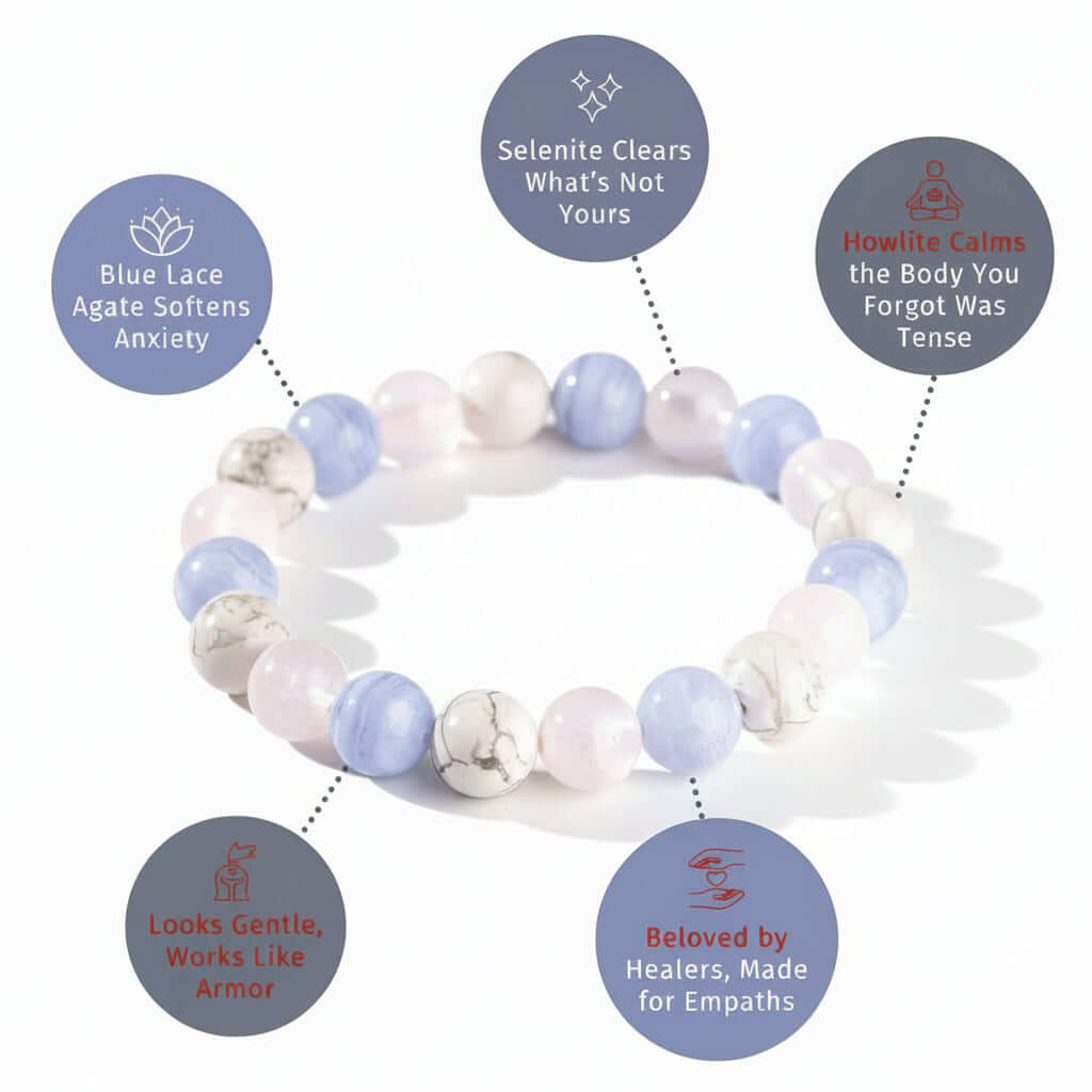 Empath protection bracelet - Daily Reset Bracelet