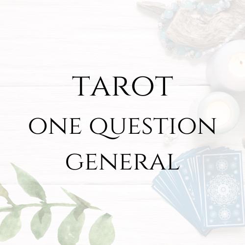 TAROT READING | One Question | In Depth